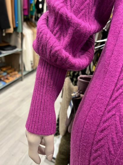 Vestido de malha liso. Ref. A2072