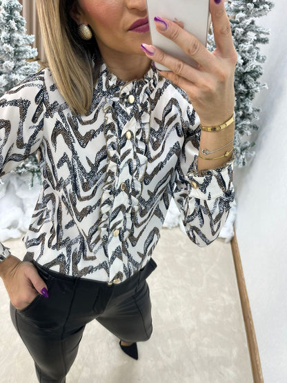 Camisa com padrão Ref. 3551