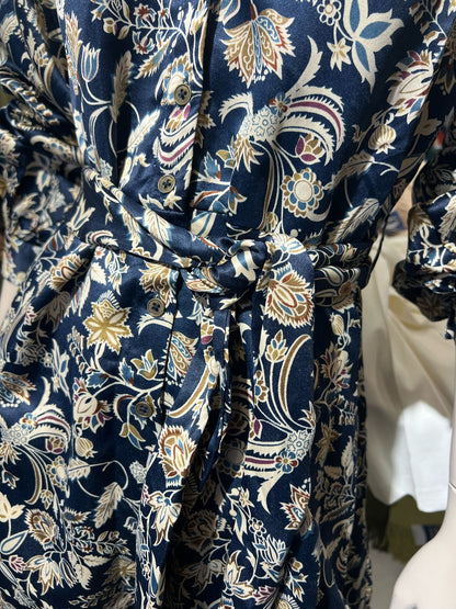 Vestido midi com padrão Ref. 8434820