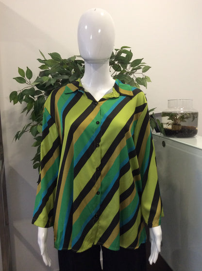 Camisa às listas com botões Ref. 1000000690569