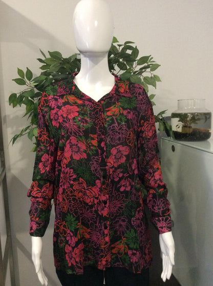 Camisa com padrão floral Ref.231518