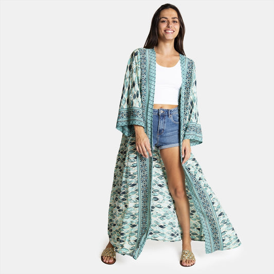 Long coat with print Ref. 0464033