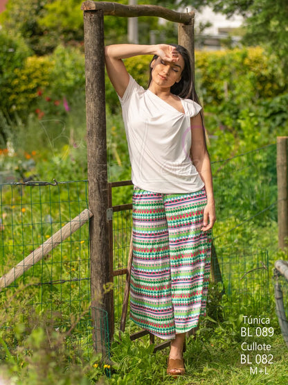 Plain tunic with knot Ref. 254089