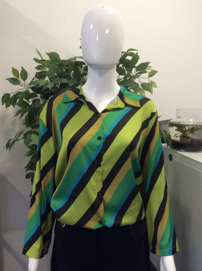 Camisa às listas com botões Ref. 1000000690569