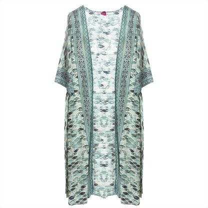 Long coat with print Ref. 0464033