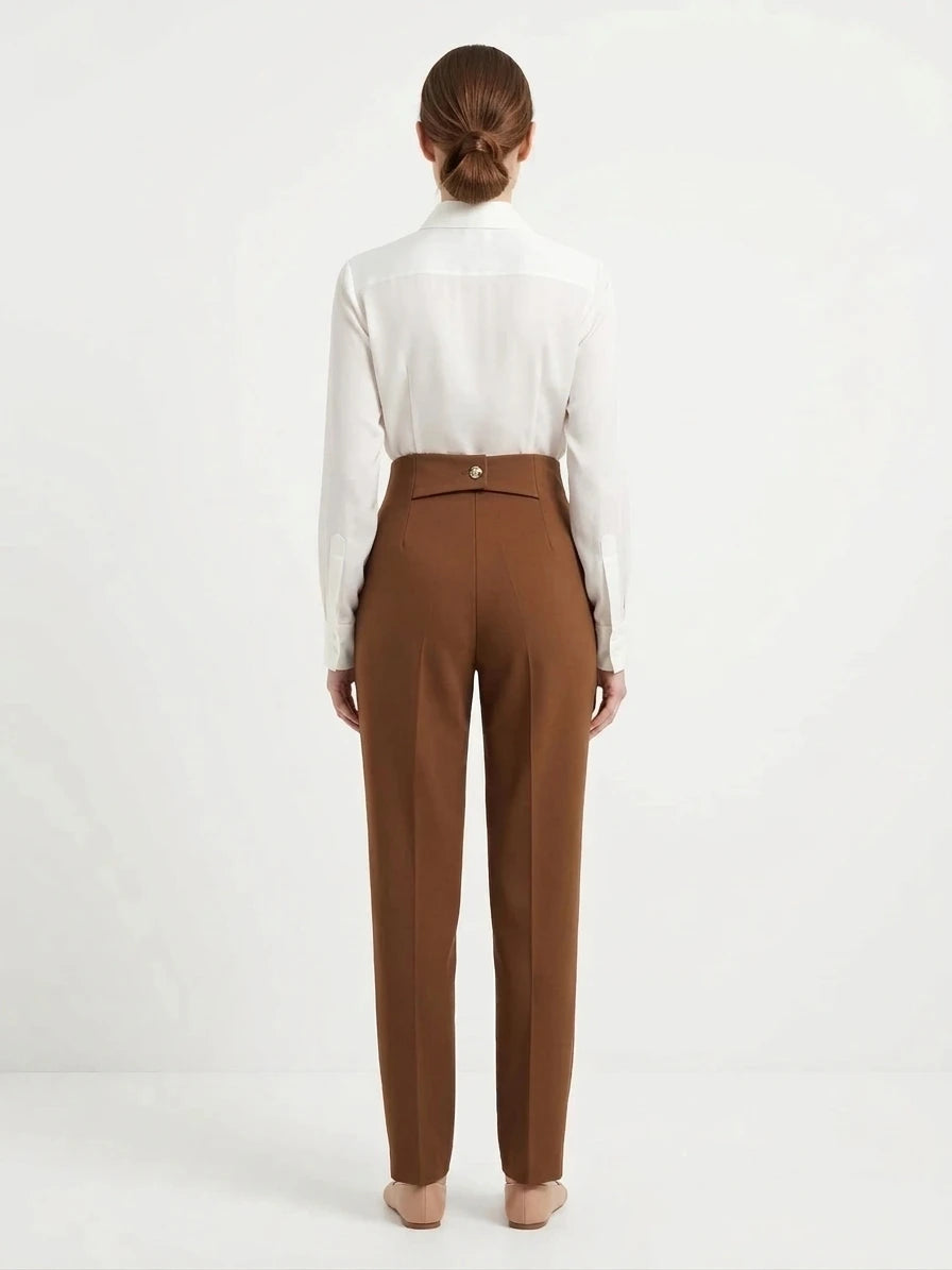 Plain trousers