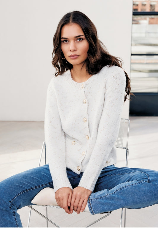 Cardigan liso
