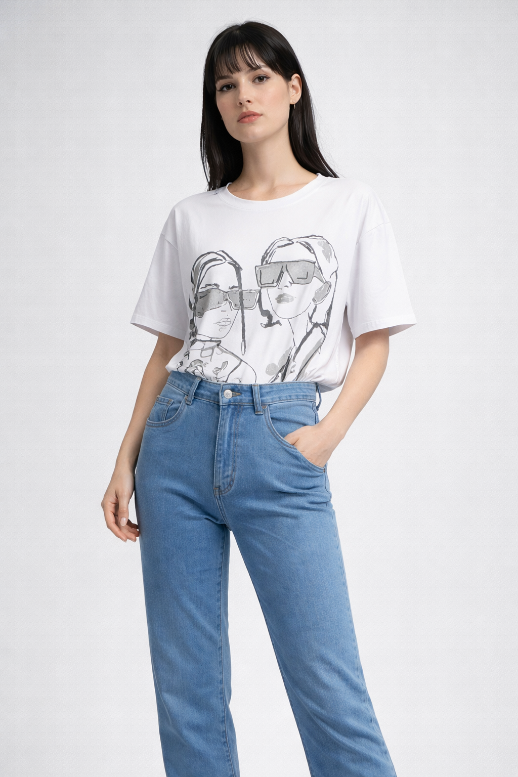 T- Shirt com padrão Ref. 298924