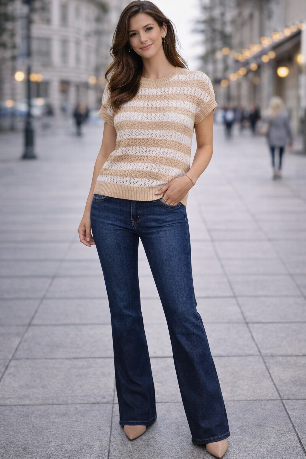 Wide-leg jeans