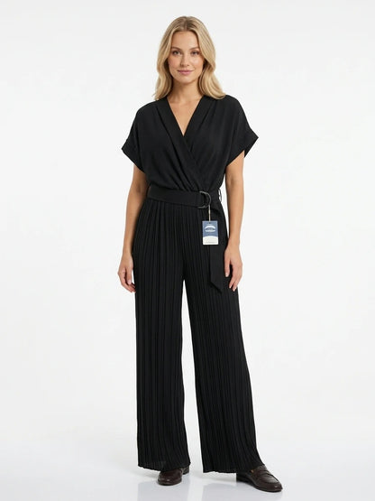 Plain long jumpsuit