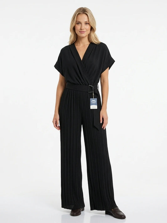 Plain long jumpsuit