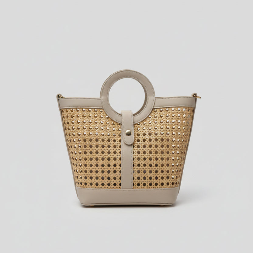 Straw bag