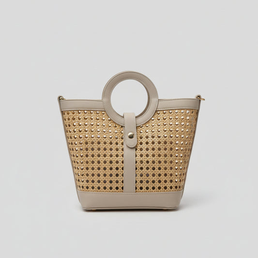 Straw bag