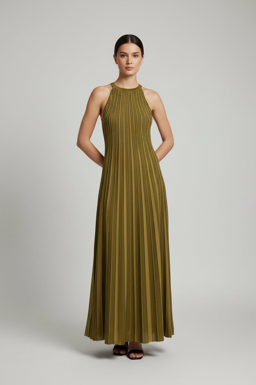 Long knit dress