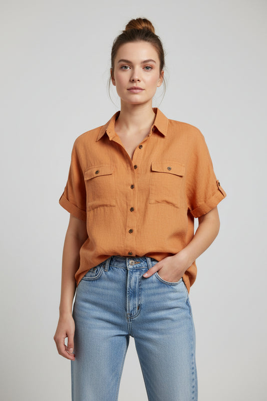 Camisa de linho