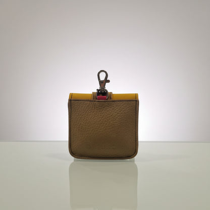Porta moedas em pele