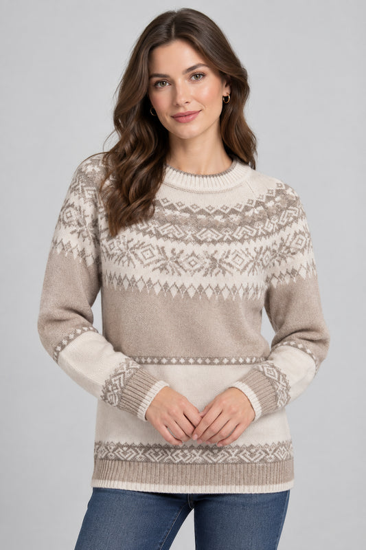 Camisola com padrão