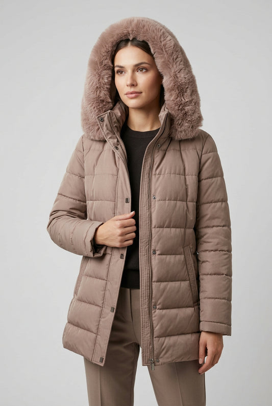 Parka com carapuço