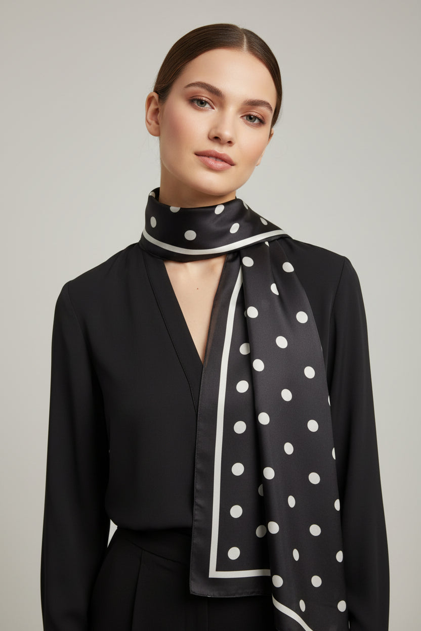 Patterned scarf