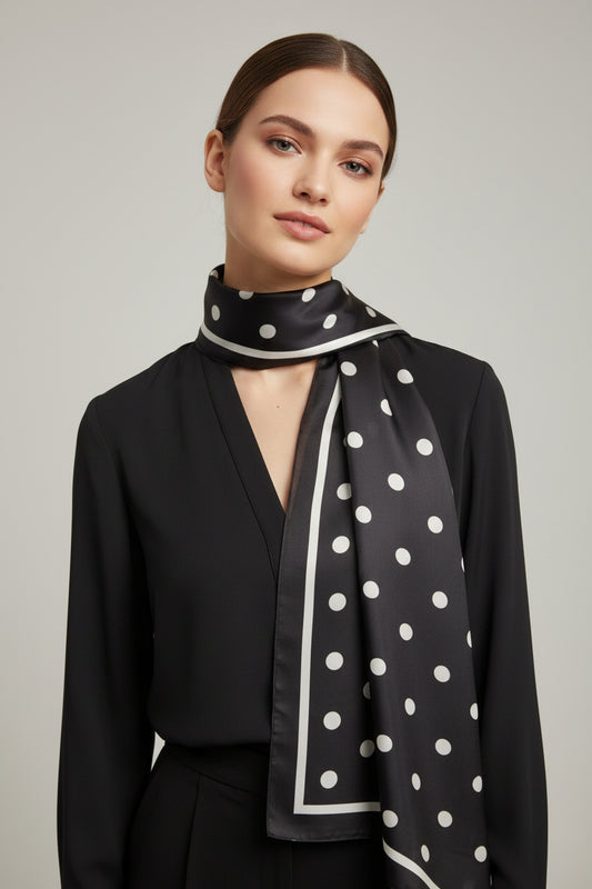 Patterned scarf