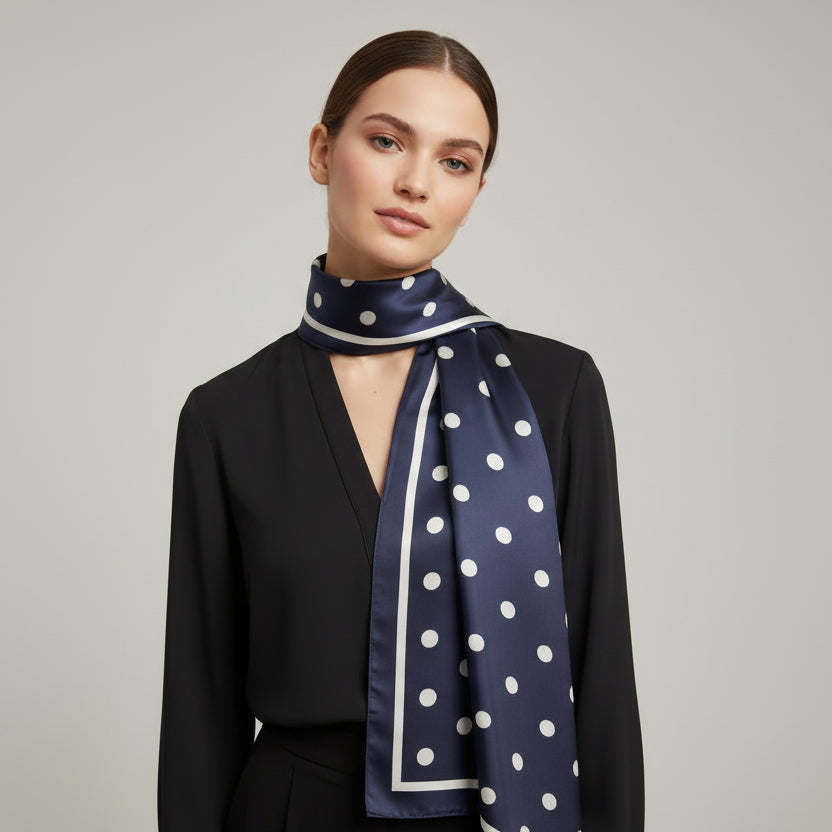Patterned scarf