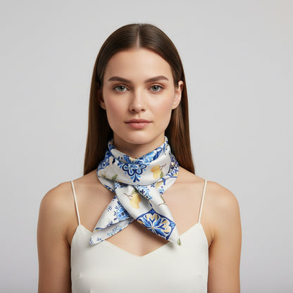 Patterned scarf