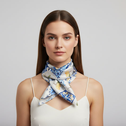 Patterned scarf