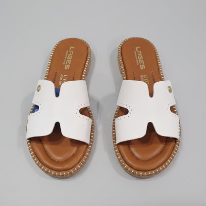 Leather slipper