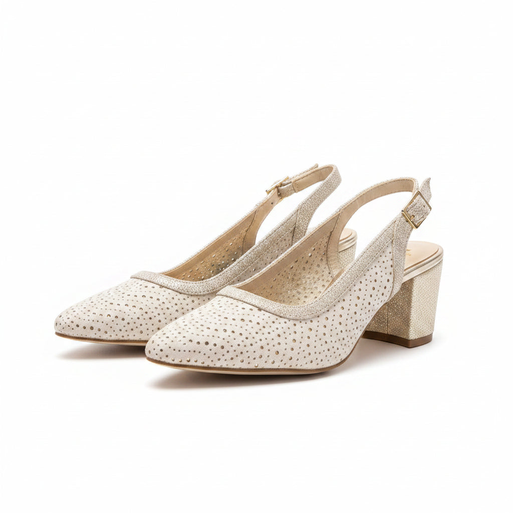 Leather shoe
