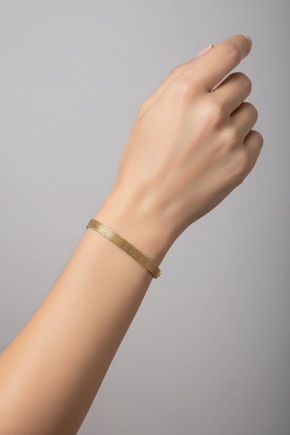 Costume Jewelry Thick stainless steel bracelet