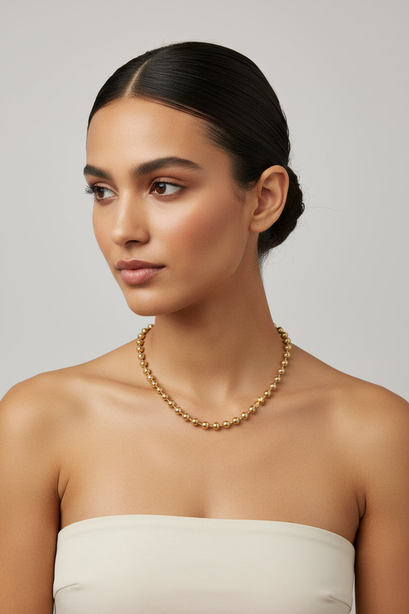 Jewelry Thick/Double Stainless Steel Necklace
