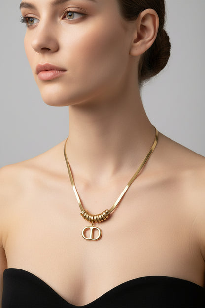 Jewelry Thick/Double Stainless Steel Necklace