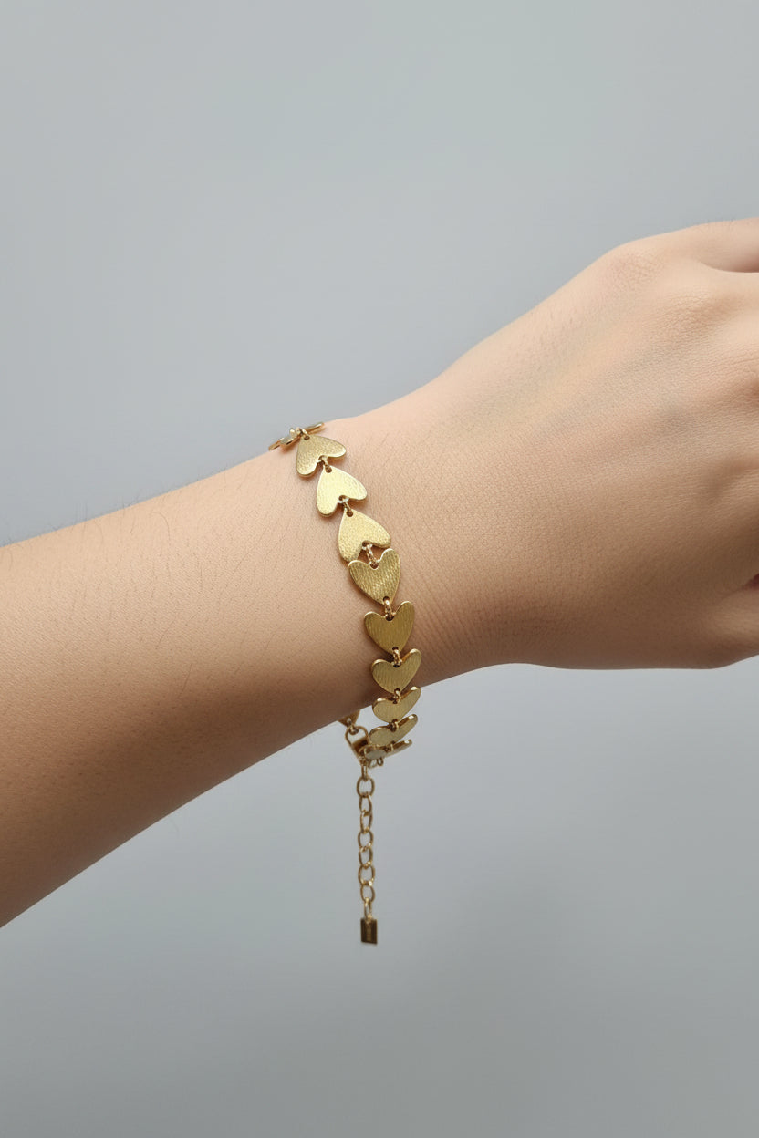Costume jewellery - thick/double bracelet
