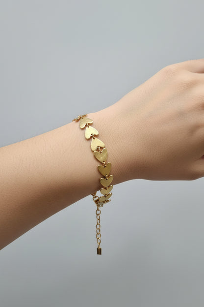 Costume jewellery - thick/double bracelet