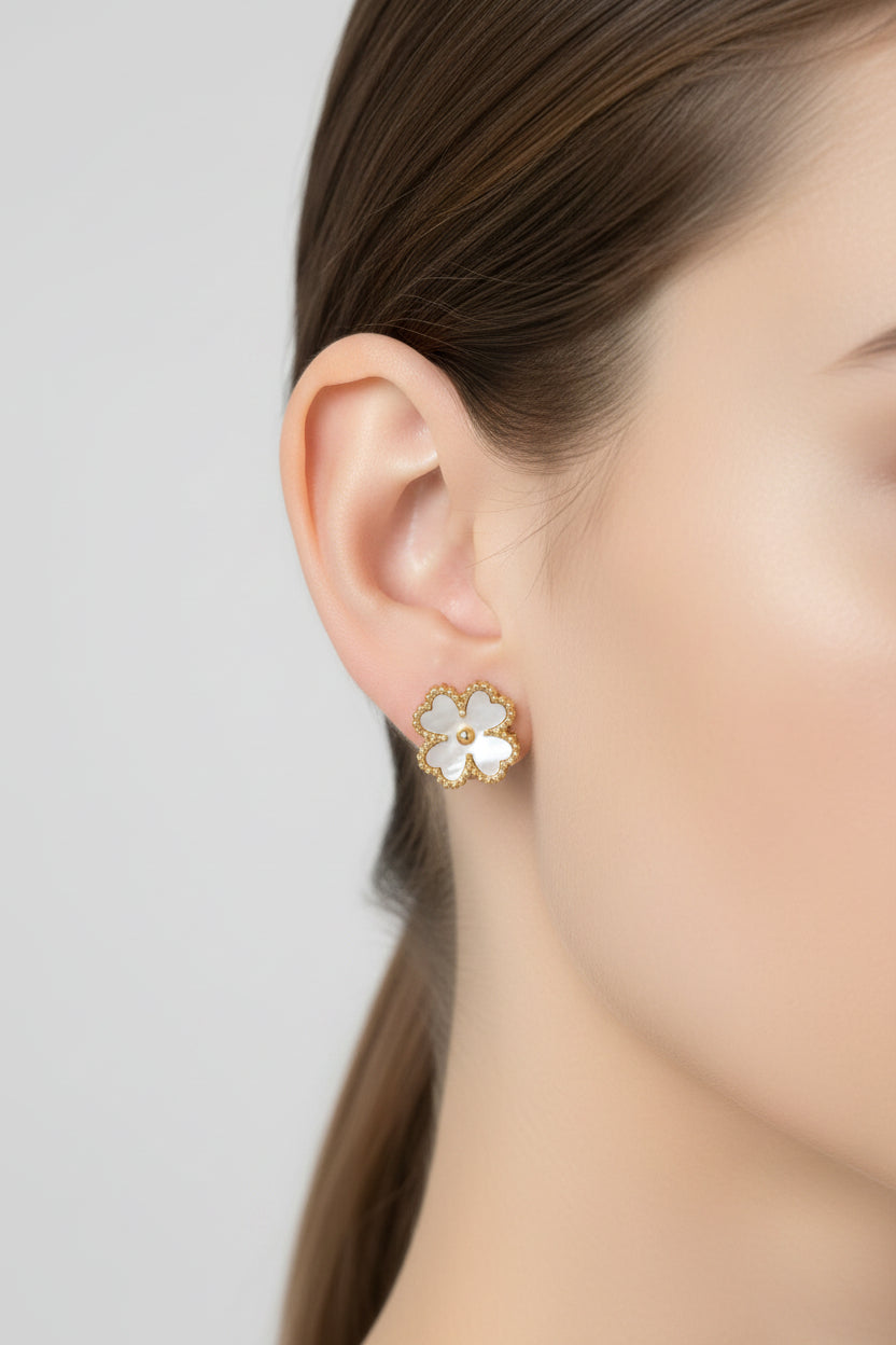 Costume Jewelry Large Stainless Steel Earrings Ref. 2021234