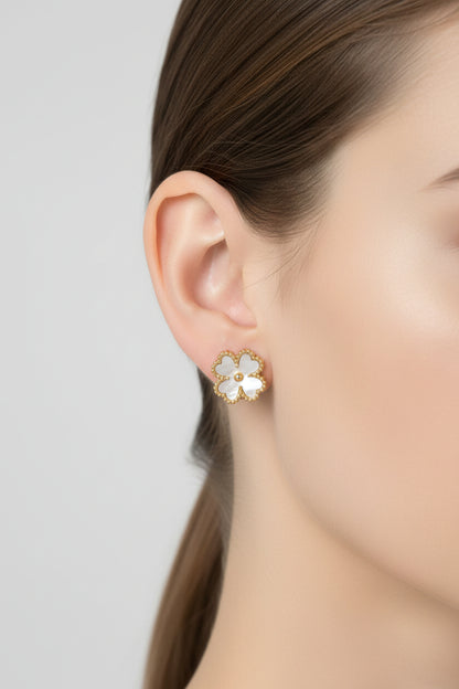 Costume Jewelry Large Stainless Steel Earrings Ref. 2021234