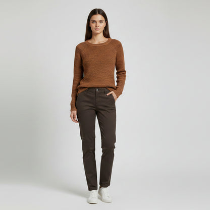 Plain chino trousers