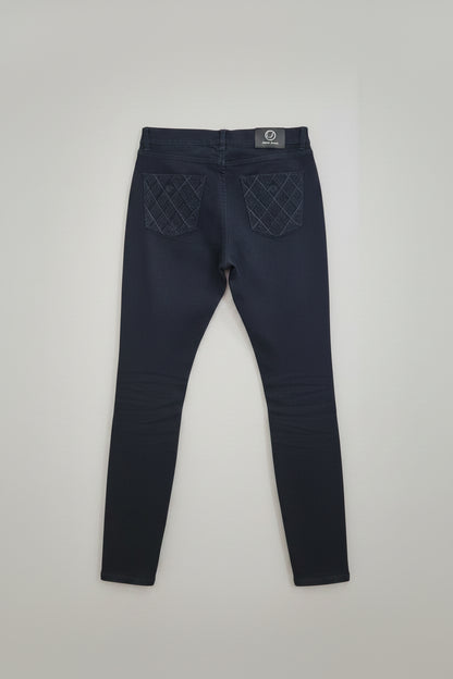 Plain straight trousers