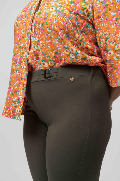 Plain straight leg trousers Ref. 243015