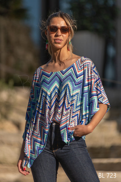 Tunic with pattern Ref. 254723
