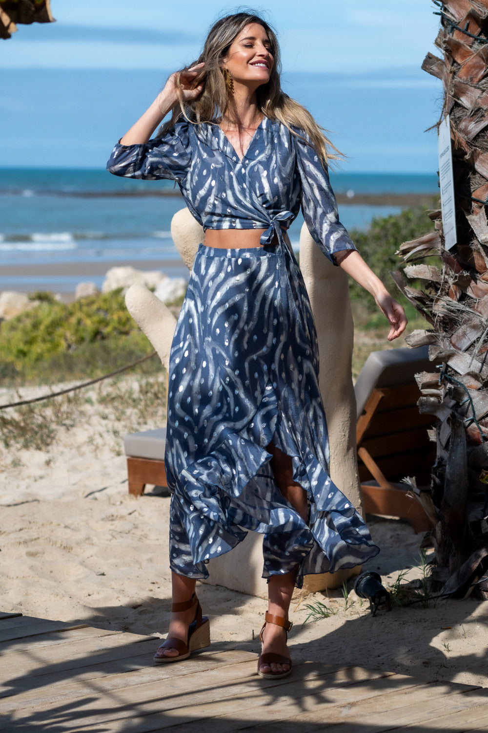 Midi skirt with print Ref. 0229229