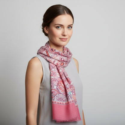Patterned scarf