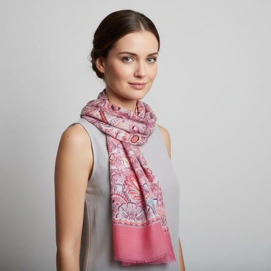 Patterned scarf