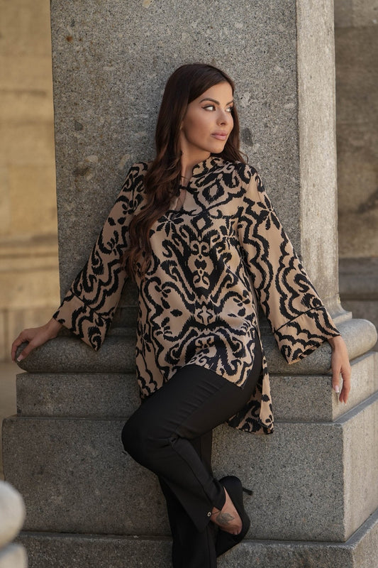 Patterned tunic Ref. 256502