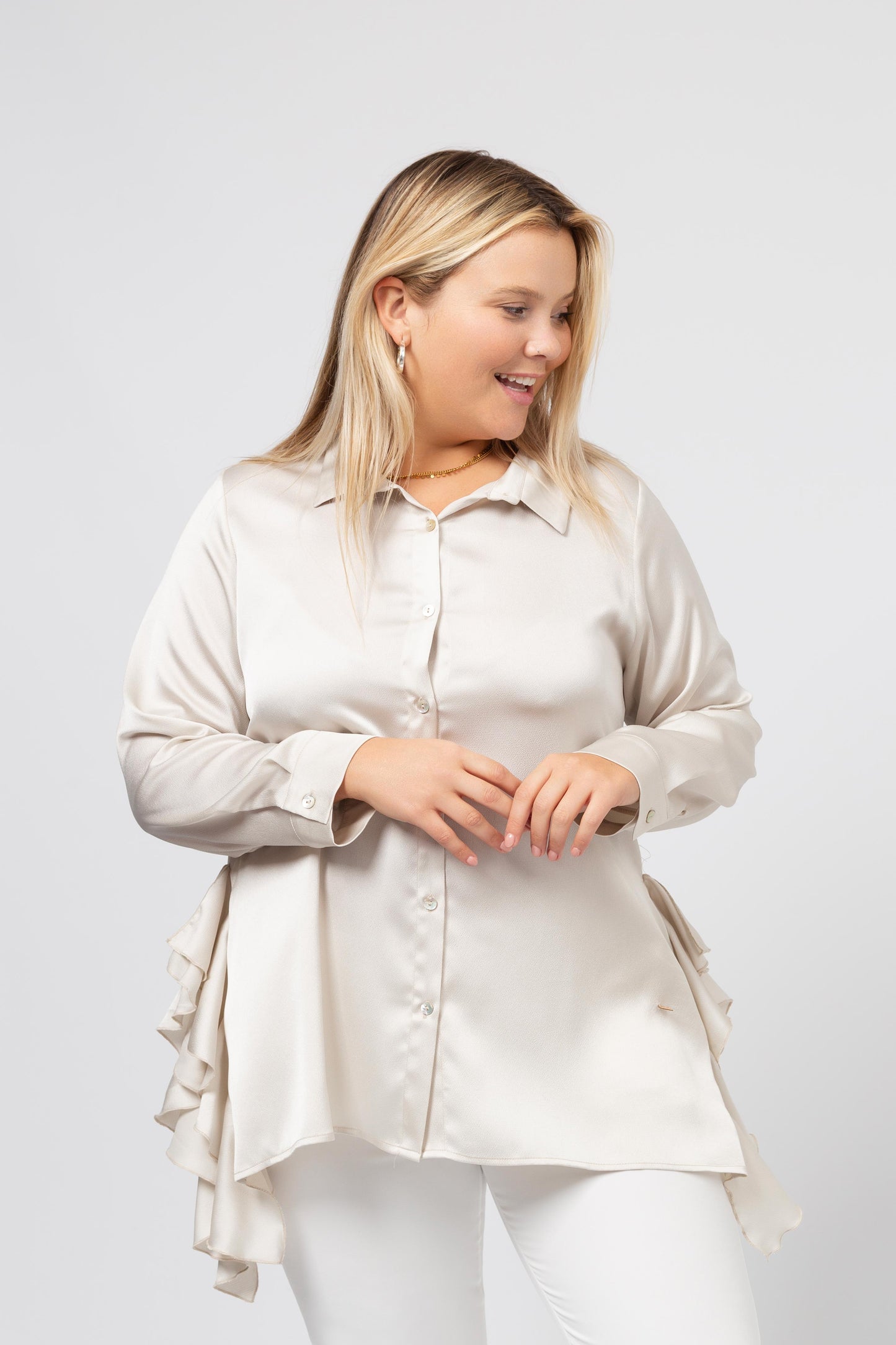 Ruffled shirt Ref. 245063