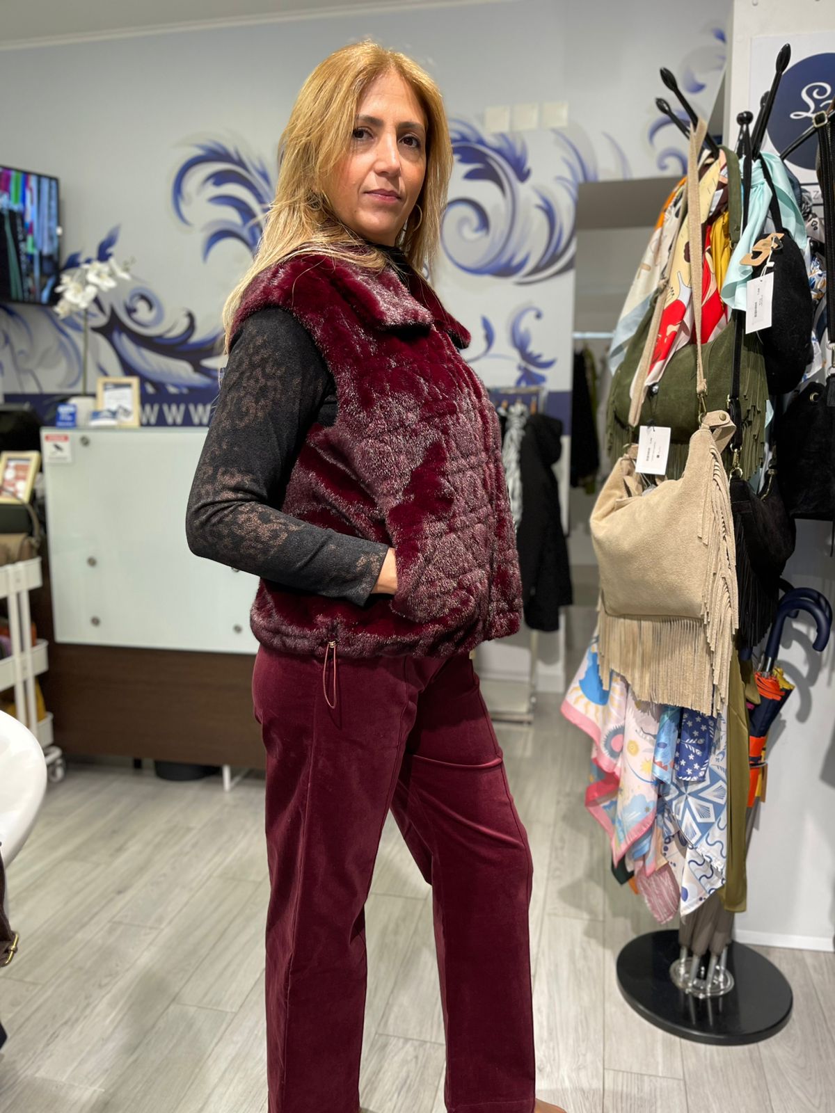 Colete de pelo Ref. 166285