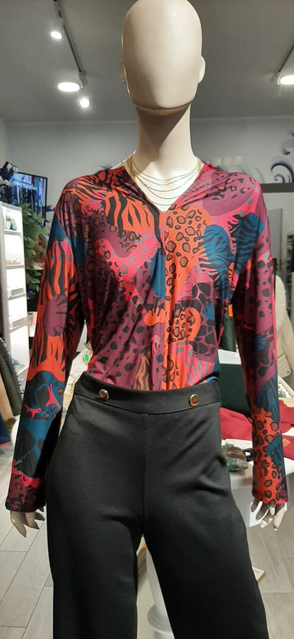 Túnica com padrão Ref. 2411042