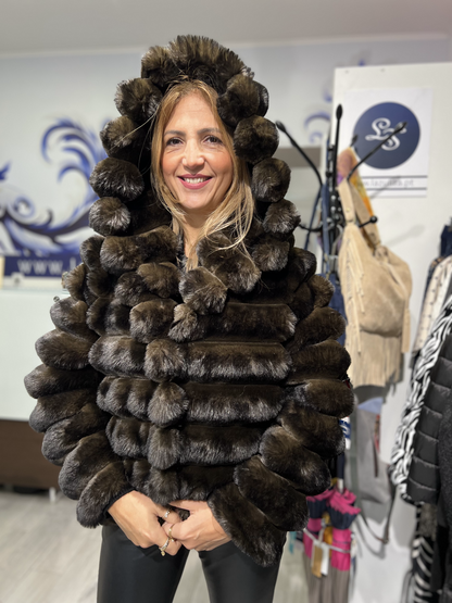 Casaco de pelo liso Ref. 952118