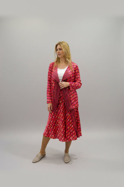 Coat with pattern Ref. 530909