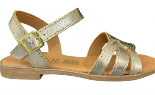 Flat leather sandals Ref. 520630